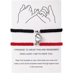 Lightweight Handmade Braided Couple Bracelets – Perfect for Love and Friendship